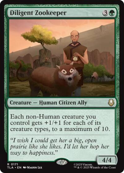 Diligent Zookeeper (Avatar: The Last Airbender) Light Play