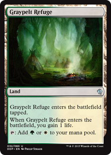 Graypelt Refuge (Duel Decks: Zendikar vs Eldrazi) Light Play