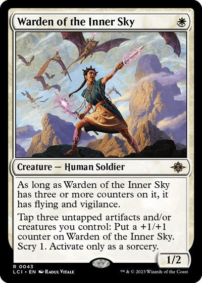 Warden of the Inner Sky (The Lost Caverns of Ixalan) Light Play