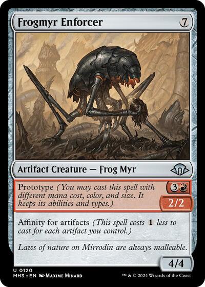 Frogmyr Enforcer (Modern Horizons 3) Light Play