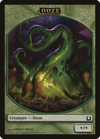 Ooze Token (Return to Ravnica) Light Play