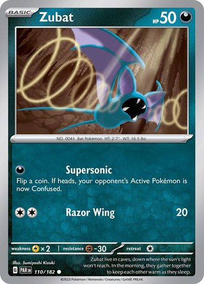 Zubat (Scarlet and Violet: Paradox Rift) Light Play