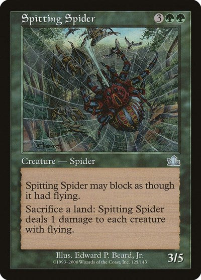Spitting Spider (Prophecy) Light Play