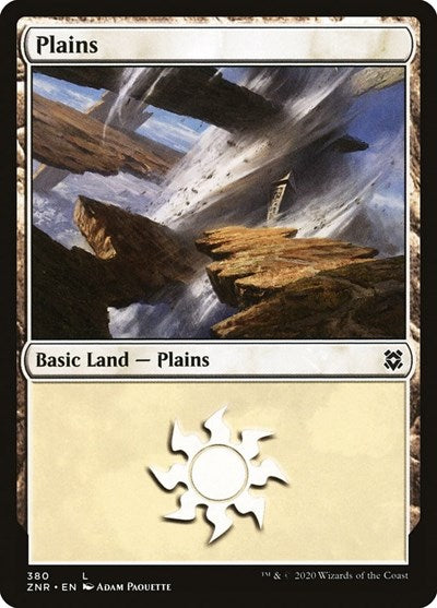 Plains (Zendikar Rising) Light Play Foil