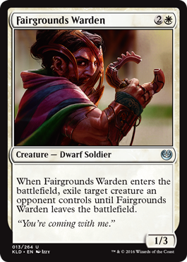 Fairgrounds Warden (Kaladesh) Light Play
