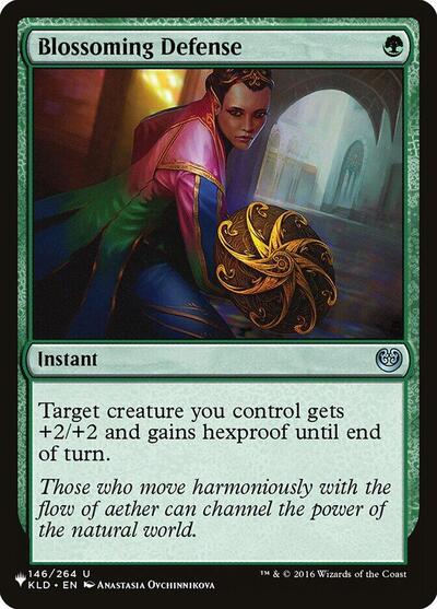 Blossoming Defense (The List) Light Play