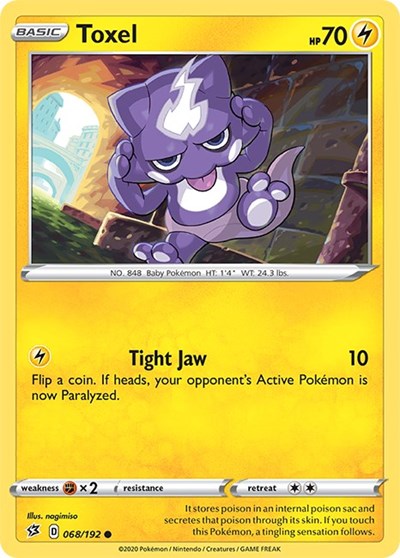 Toxel (SWSH02: Rebel Clash) Light Play