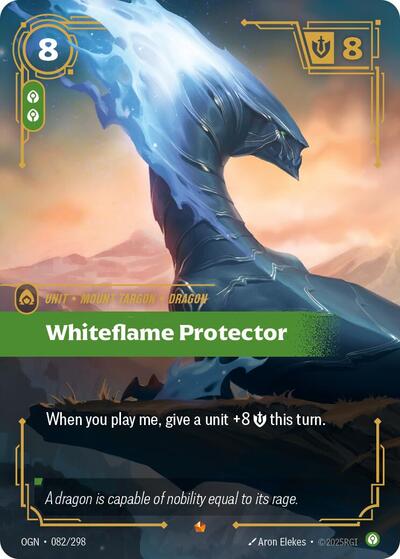 Whiteflame Protector (Origins) Light Play Foil