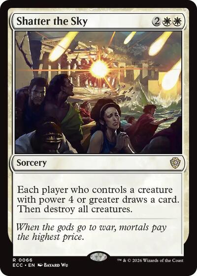 Shatter the Sky (Commander: Lorwyn Eclipsed) Light Play