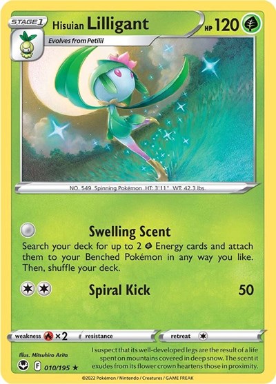 Hisuian Lilligant (SWSH12: Silver Tempest) Light Play