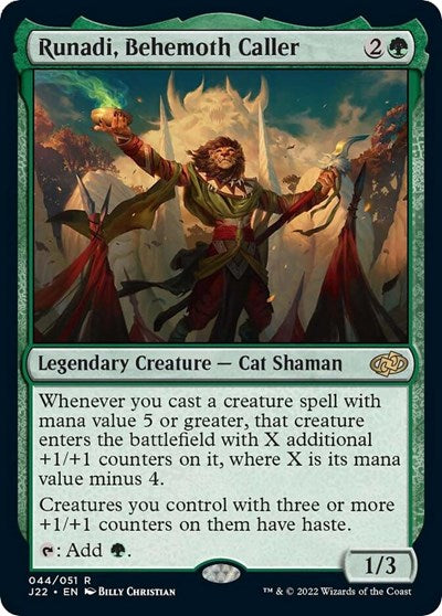 Runadi, Behemoth Caller (Jumpstart 2022) Light Play