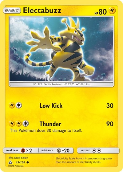 Electabuzz (SM - Ultra Prism) Light Play