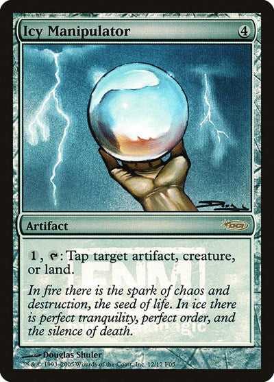 Icy Manipulator (Promos: FNM) Medium Play Foil