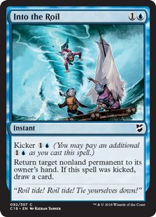 Into the Roil (Commander 2018) Light Play