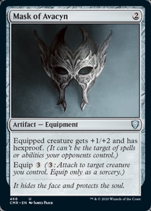 Mask of Avacyn (Commander 2020 Commander Legends) Light Play