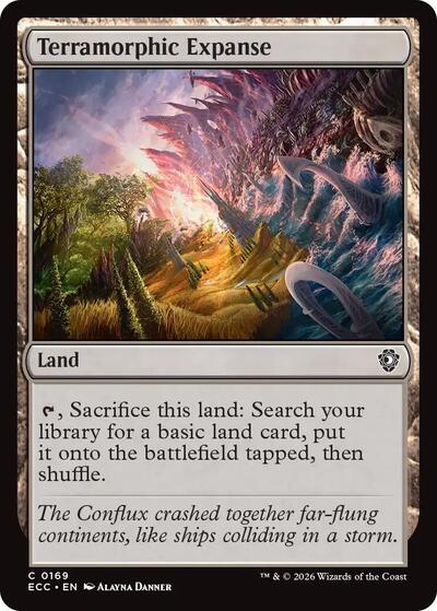 Terramorphic Expanse (Commander: Lorwyn Eclipsed) Light Play