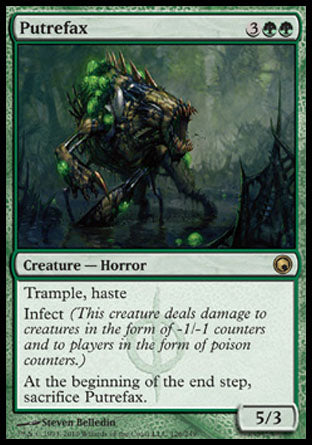 Putrefax (Scars of Mirrodin) Light Play
