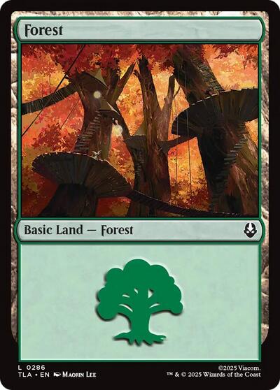 Forest (0286) (Avatar: The Last Airbender) Light Play