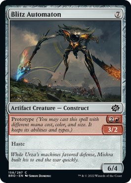 Blitz Automaton (The Brothers' War) Light Play