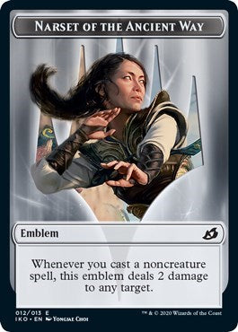 Emblem - Narset of the Ancient Way (Ikoria: Lair of Behemoths) Light Play