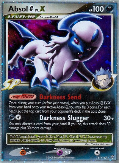 Absol G Lv.X (Supreme Victors) Near Mint Holofoil