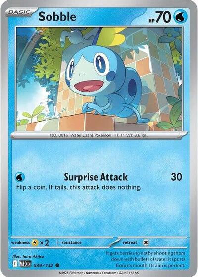 Sobble (ME01: Mega Evolution) Light Play Reverse Holofoil