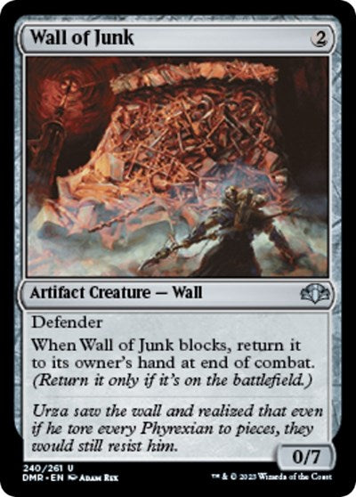 Wall of Junk (Dominaria Remastered) Light Play