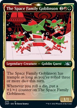 The Space Family Goblinson (Showcase) (Unfinity) Light Play
