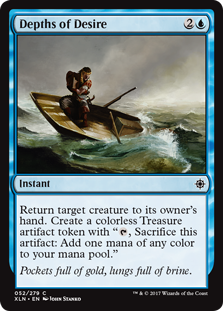 Depths of Desire (Ixalan) Light Play
