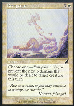 Recuperate (Scourge) Light Play