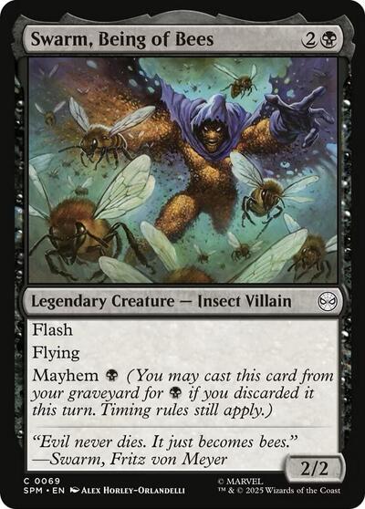 Swarm, Being of Bees (Marvel's Spider-Man) Light Play Foil
