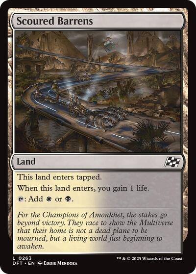 Scoured Barrens (Aetherdrift) Light Play
