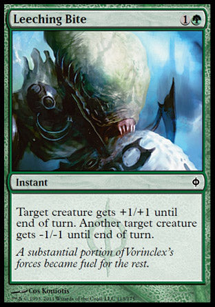 Leeching Bite (New Phyrexia) Medium Play
