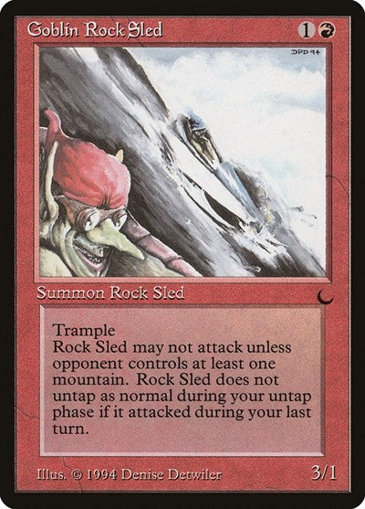 Goblin Rock Sled (The Dark) Light Play
