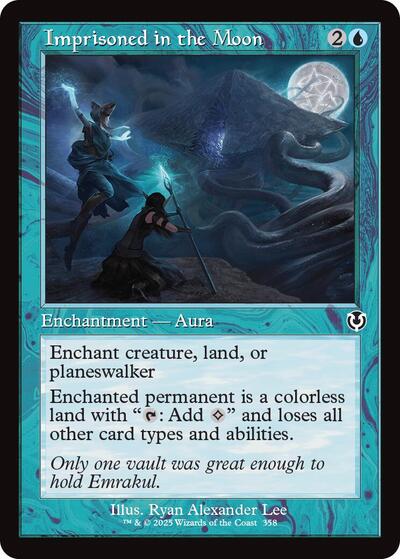 Imprisoned in the Moon (Retro Frame) (Innistrad Remastered) Light Play