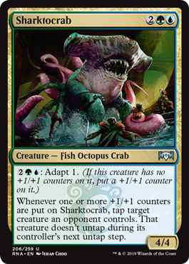Sharktocrab (Ravnica Allegiance) Light Play