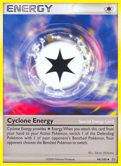 Cyclone Energy (Stormfront) Light Play Reverse Holofoil