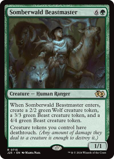 Somberwald Beastmaster (Foundations Jumpstart) Light Play