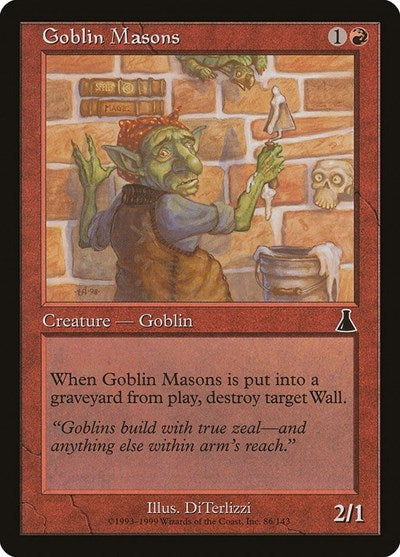 Goblin Masons (Urza's Destiny) Light Play