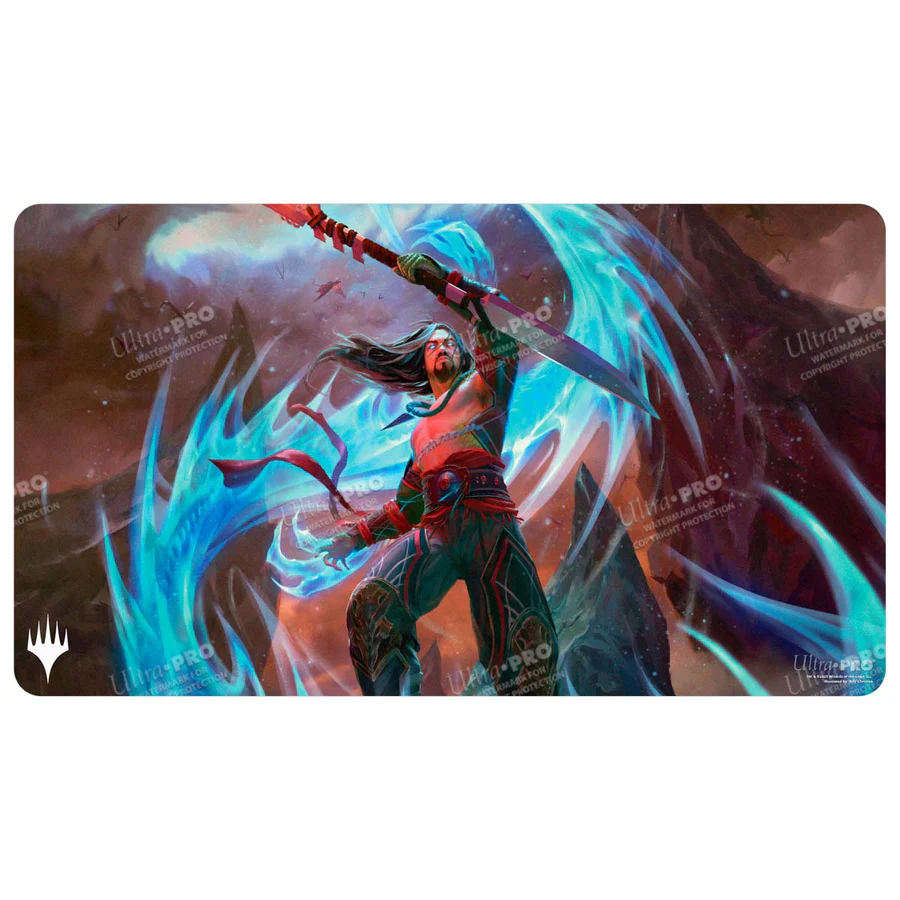 Ultra Pro - Tarkir Dragonstorm Sarkhan, Dragon Ascendant Playmat for Magic: The Gathering
