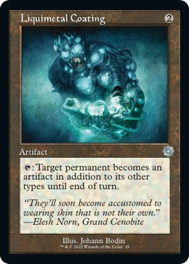 Liquimetal Coating (The Brothers' War: Retro Frame Artifacts) Light Play