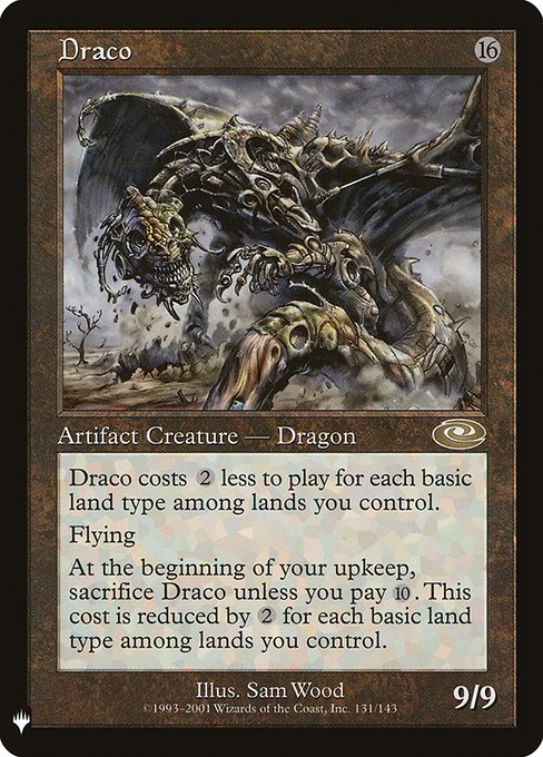 Draco (Mystery Booster) Light Play