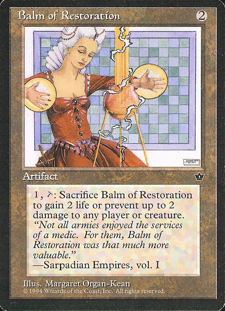 Balm of Restoration (Fallen Empires) Heavy Play