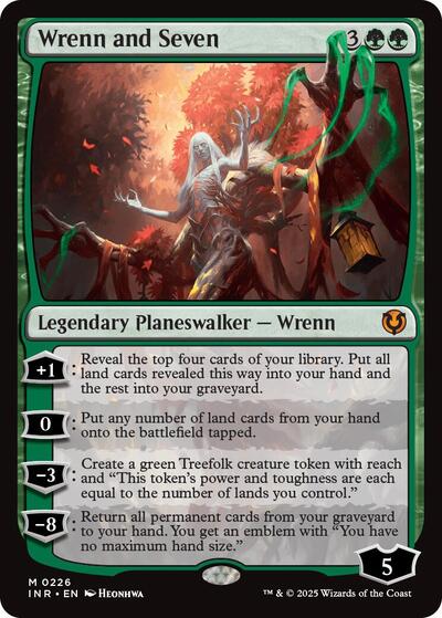 Wrenn and Seven (Innistrad Remastered) Light Play Foil