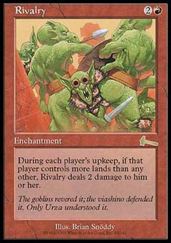 Rivalry (Urza's Legacy) Light Play