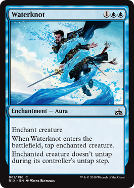 Waterknot (Rivals of Ixalan) Light Play
