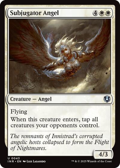 Subjugator Angel (Innistrad Remastered) Light Play