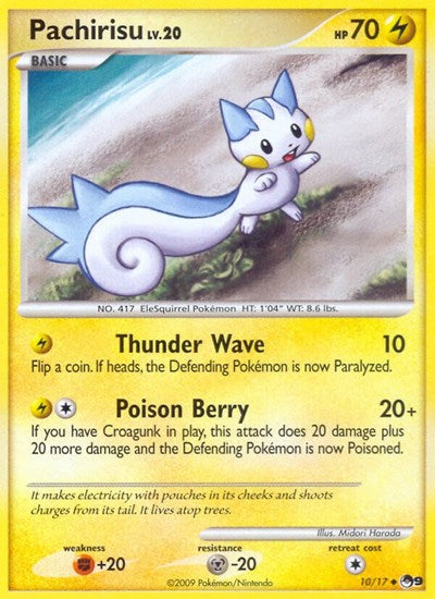 Pachirisu (POP Series 9) Light Play