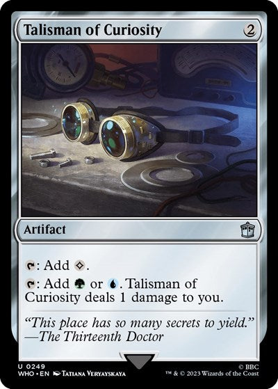 Talisman of Curiosity (Universes Beyond: Doctor Who) Light Play