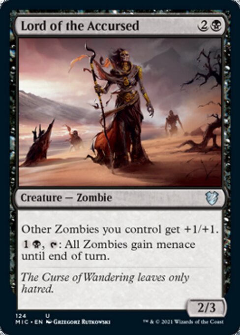 Lord of the Accursed (Commander 2021 Midnight Hunt) Medium Play